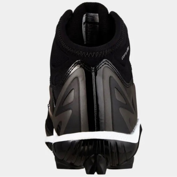 UNDER ARMOUR UA YARD MID ST METAL BASEBALL CLEATS BLACK NEW NO BOX - Picture 4 of 9